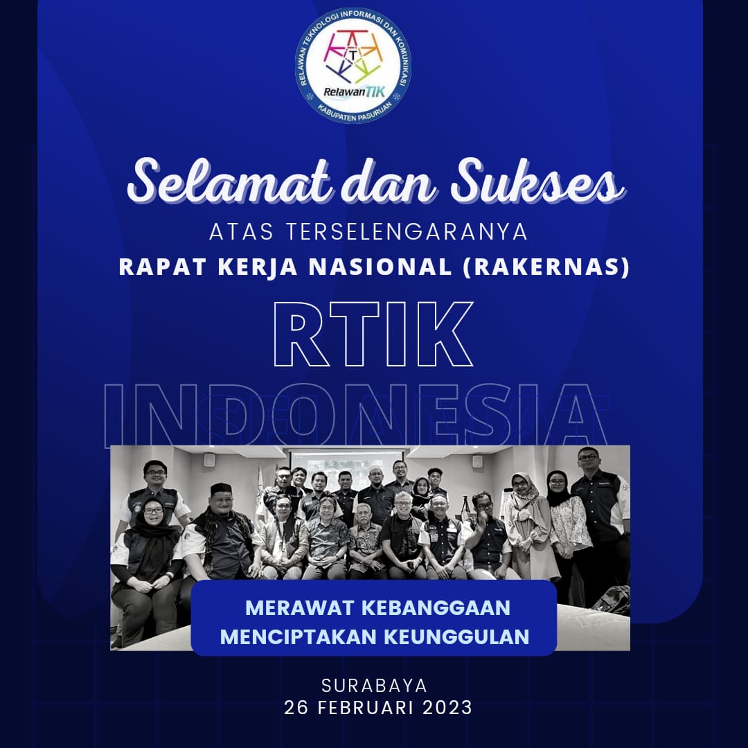 Hasil Rapat Kerja Nasional Relawan TIK Indonesia 2023
